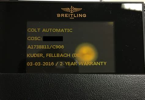 breitling garantiekarte aktivieren|Breitling Herstellergarantie .